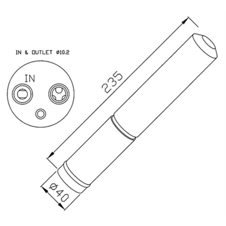 83032  FILTER DRIER NISSAN PRIMERA / ALMERA 03-