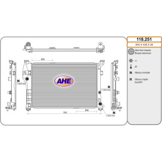 118251  MERCEDES Classe A/CLA/GLA 45AMG 06.12-