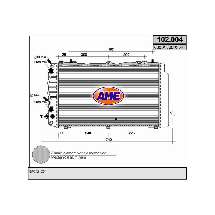 102004  AUDI 80 IV 1.6-2.0-1.9 Tdi