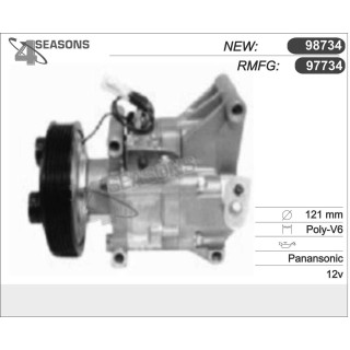 97734  CMP  MAZDA 2 1.3/1.5 07-