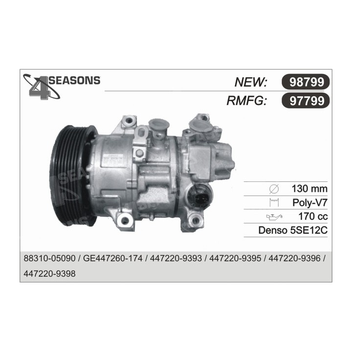 97799  CMP  TOYOTA AVENSIS 03-