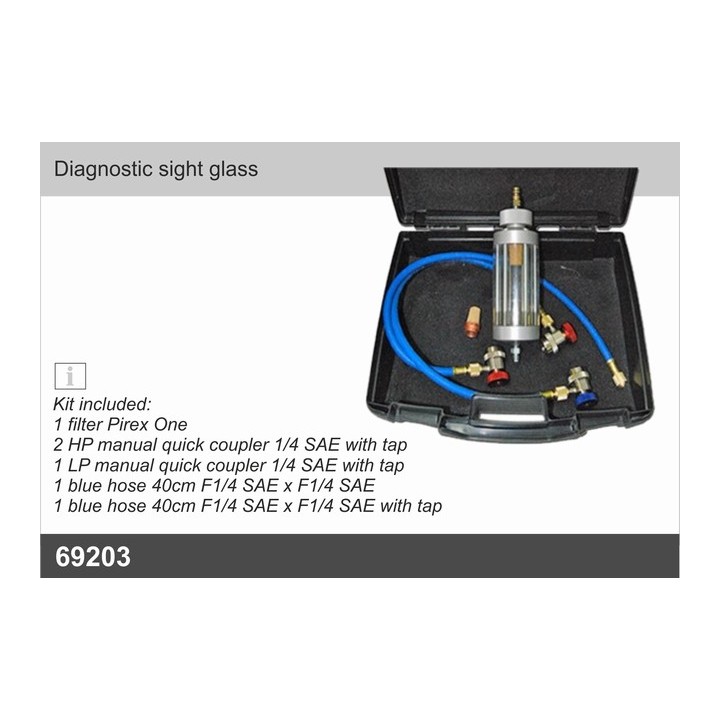 69204  KIT DIAGNOSIS Y FILTRACION SISTEMAS AIRE ACONDICIONADO