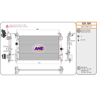 121181  OPEL Adam (M13) 1.0 Turbo / Corsa E (X15) 1.0 Turb