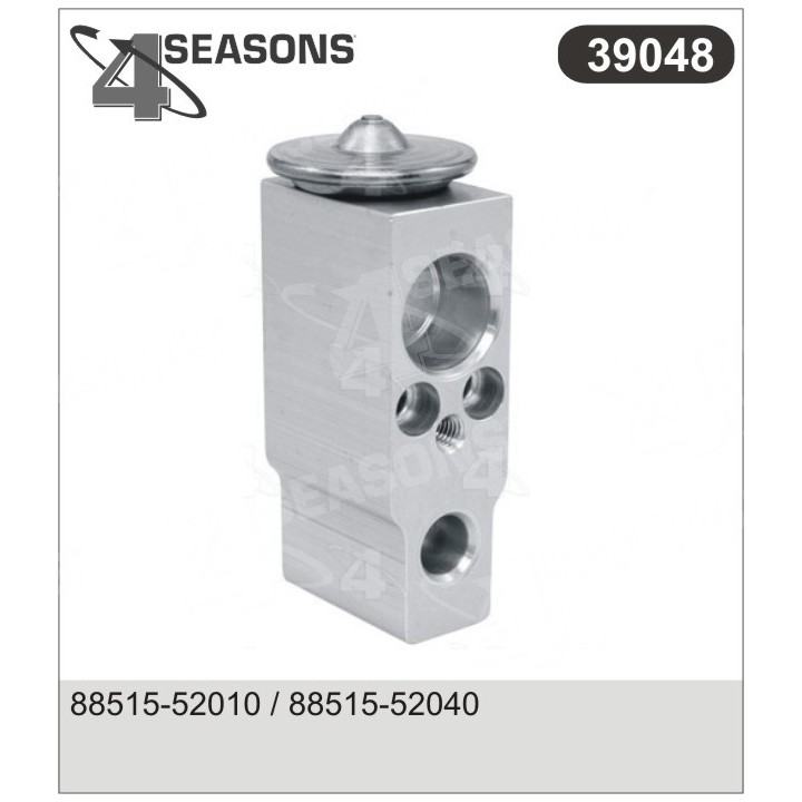 39048  EXPANSION VALVE KUBOTA / TOYOTA YARIS 03-  TODAS LAS  CARAS  LISAS