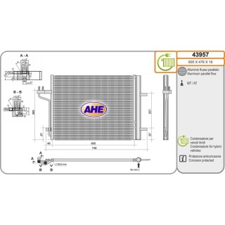 Cond  FORD C-Max/Kuga 2 0Hybrid/2 5 10 14-