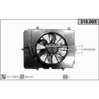 318005  FAN MERCEDES W210 E 290 + AC