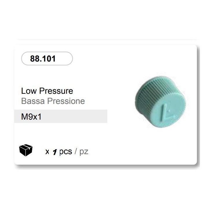 TAPON CARGADOR R134A AZUL  1 UDS 