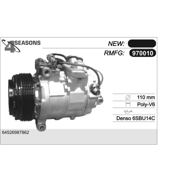 980010  CMP  BMW E87/E81 2.0Di-3.0Di   08-