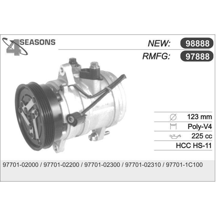 97888  CMP  HYUNDAI ATOS 1.0 98-