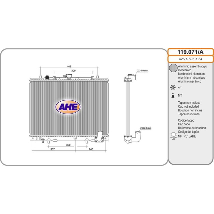 MITSUBISHI L200 2 5TD/2 5TDiC  /-AC 06 96-12 07