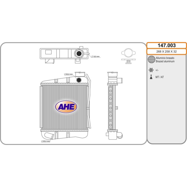 147003  Rad. MICROCAR MC1/MC2/Lyra/Virgo I/II/III/Family s