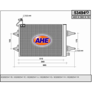 53494/O  SEAT IBIZA 00-SKODA FABIA 99- /VW POLO