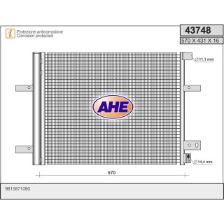 Cond  Citroen/Peugeot Berlingo/C4/508/3008/5008/Pa