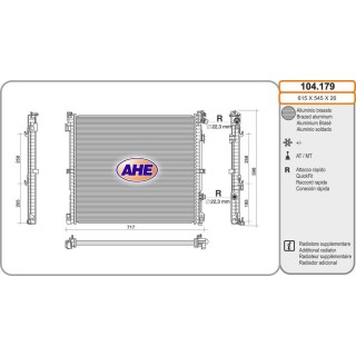 Rad  Sup  BMW F97/F98/G01/G02 X3/X4 20/30/M40 04 1