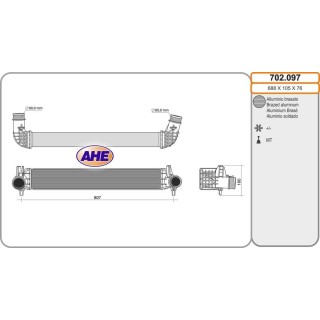 Radiador Intercooler