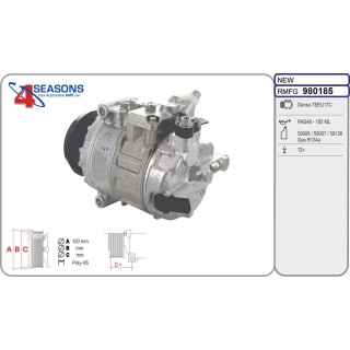 980185  CMP  VOLKSWAGEN Crafter 2.0TDi 06.06-