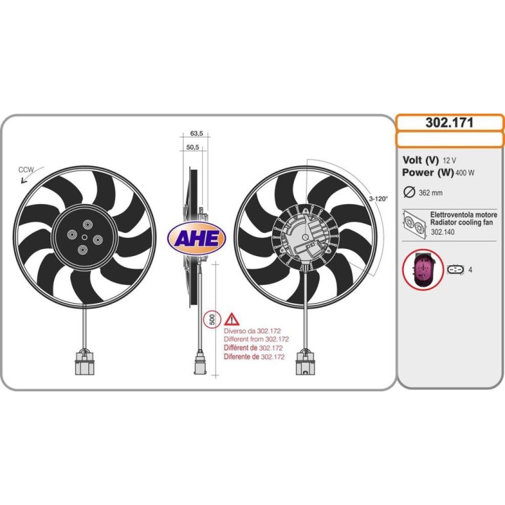 Elettr  Singola AUDI/VW A4/A5/A6/A7/Q7/Touareg 16-