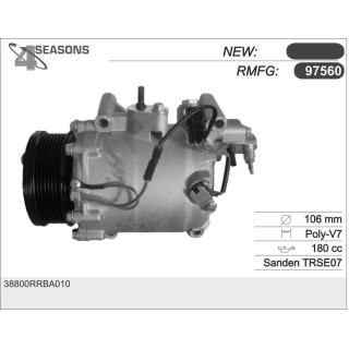 CMP RMFG HONDA CIVIC VIII 06-