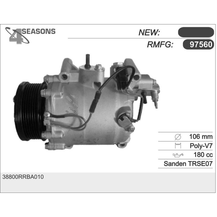 CMP RMFG HONDA CIVIC VIII 06-