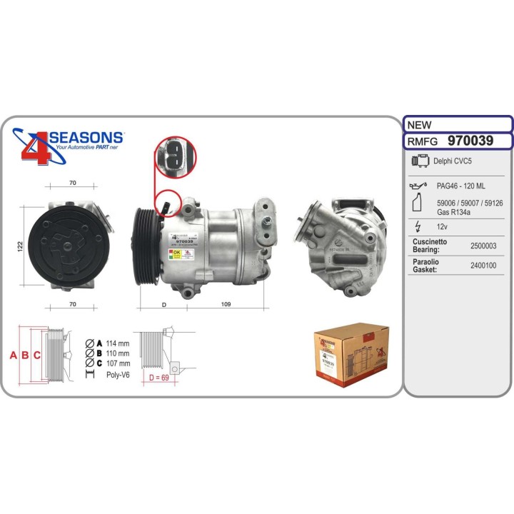 970039  CMP  FIAT 500L 1.3 Multijet
