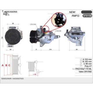 970158  CMP  RENAULT/SMART Twingo III/ForFour/ForTwo 0