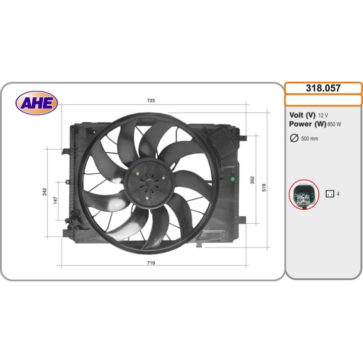 318057 Elettr. Mercedes Cl. A/C/CLA/CLS/E/GLA/SL/SLK/SLS 45/55/65/63 02.08-