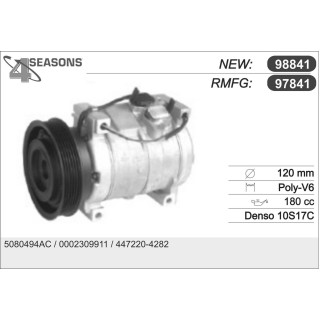 97841  CMP  CHRYSLER PTCRUISER 2.2 CRD 02-