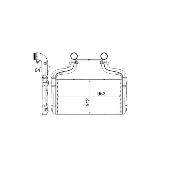 2068319 Adaptable RAD.DAF XF/CF EURO 6  1909457