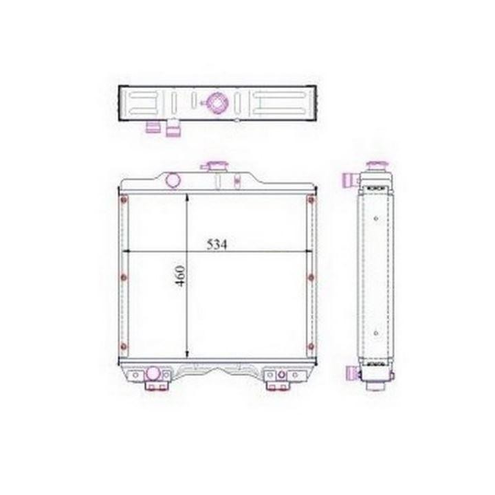 2068070 Adaptable NEW HOLLAND TD65/TD75