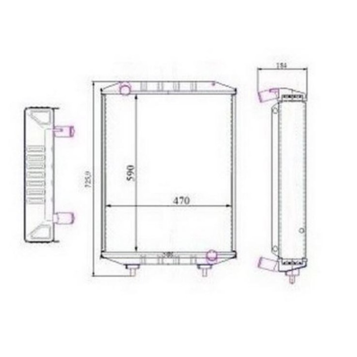 2068071 Adaptable DEUTZ FAHR AGROTON 165