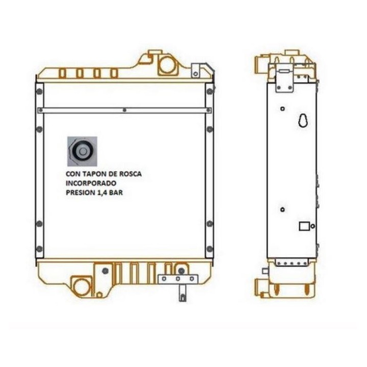 2068063 Adaptable NEW HOLLAND TM120/TM130