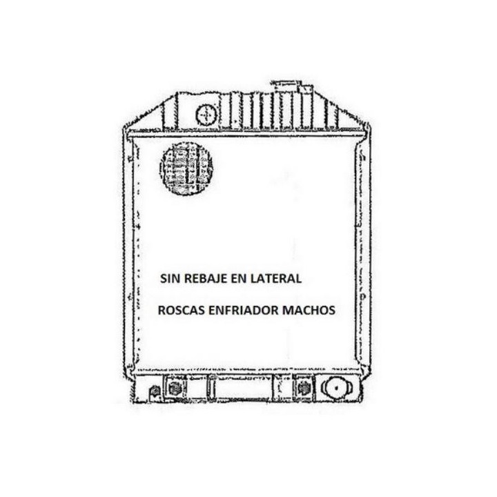 2067008 Adaptable RAD FORD 5600/6600/6600C