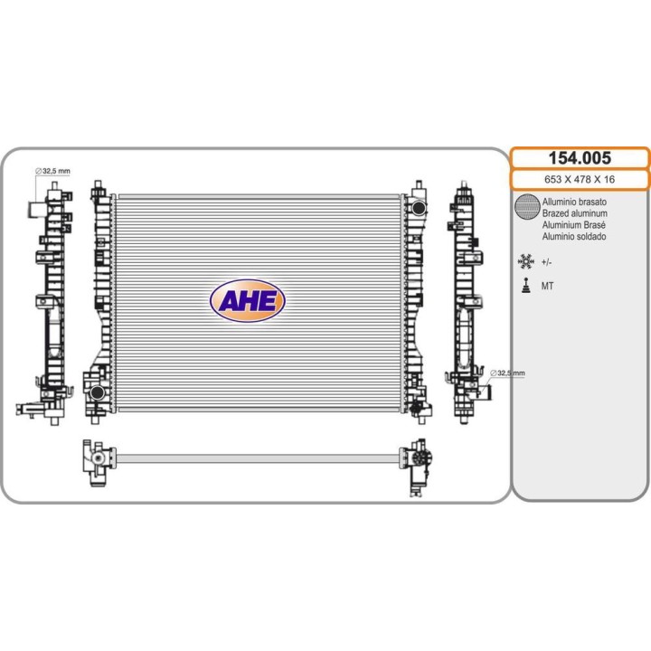 Rad  GREAT WALL Haval H6 2 0TDi  /-AC 01 14-12 21