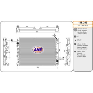 Rad  MERCEDES AMG GT/C63/E63/GLC63  /-AC M/AT 10 1