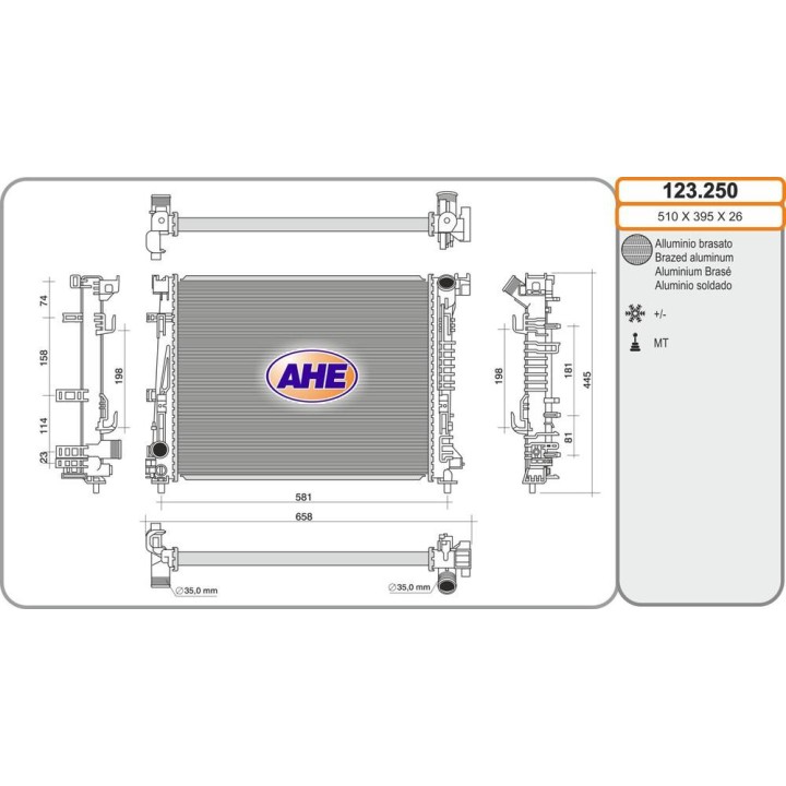 Rad  DACIA Sandero 1 0 AC 01 21-