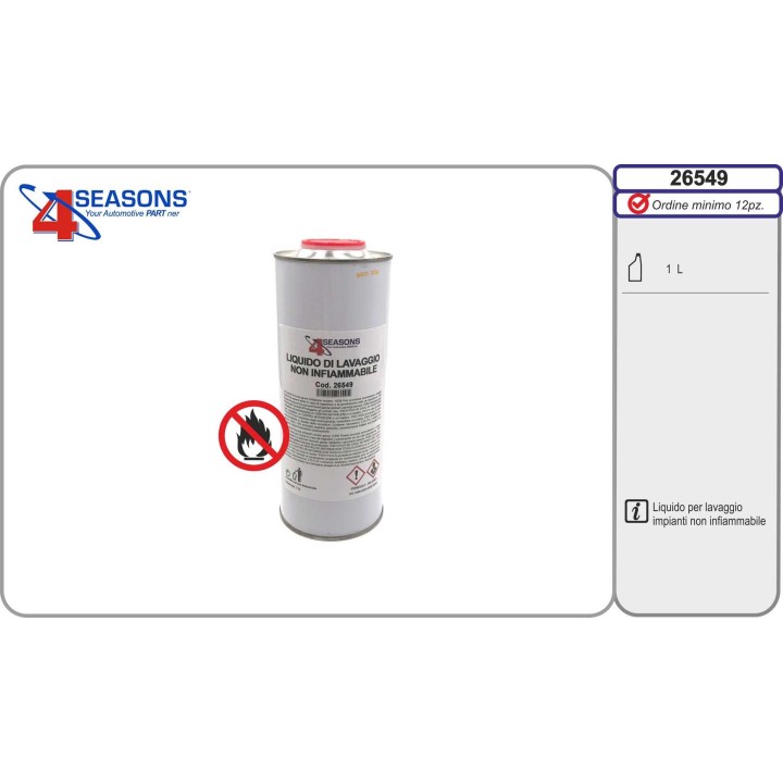 26549  LIMPIADOR PARA CIRCUITOS A.A - FLUSH SOLVENT 1 LITRO !!!!  NO INFLAMABLE  !!!!