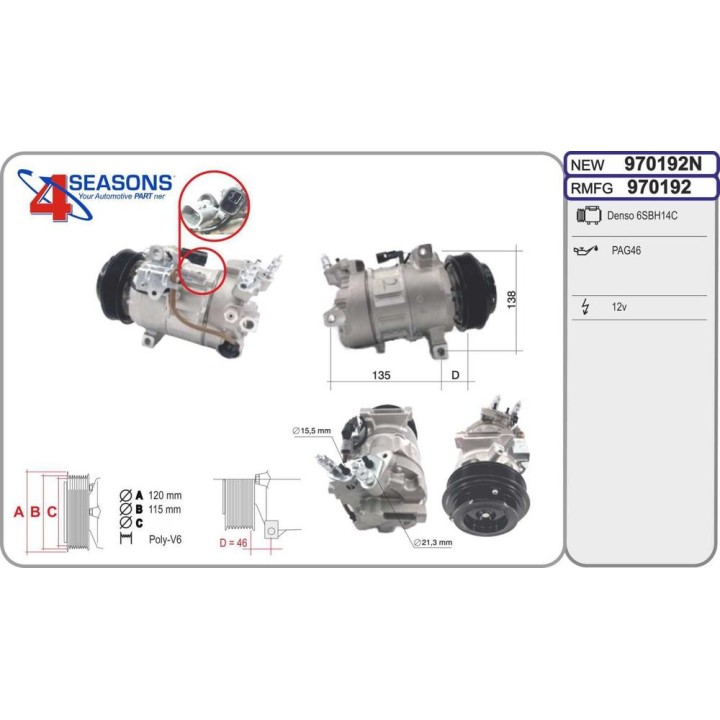 CMP ORIGINAL NISSAN/RENAULT Qashqai/Kadjar 1 5dCi 