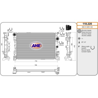 Rad  MERCEDES AMG C63/E63/CLS63/SL63/SLK55/SLS  /-