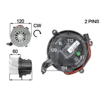 TURBINAS MOTOV W447 VITO 14- TRAS RQ