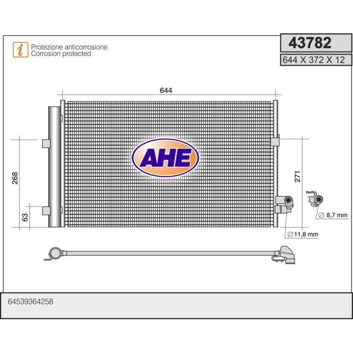 43782  BMW G11/G12/G30/G31 520d-525d-530d-725d-730d-740d