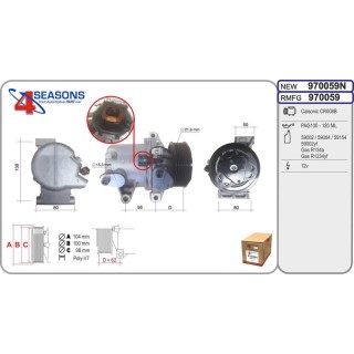 Cmp New NISSAN Juke/Micra/Note 1 2/1 4/1 6 01 95-
