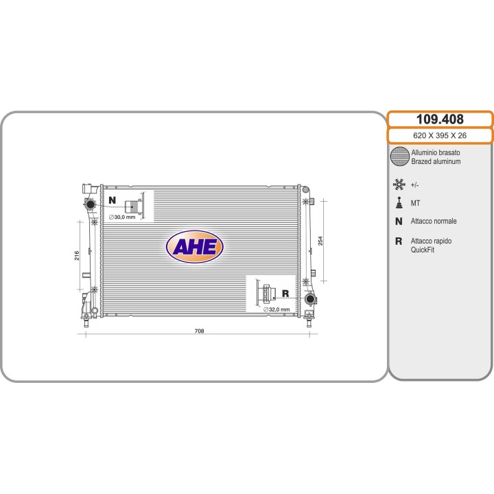 109408  RAD FIAT 500 AbartM 1.4 16V    M   +/- AC
