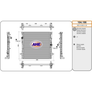 Rad  BMW X5/X6/X7 3 0/4 0/45e 06 18-12 20