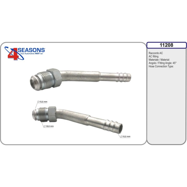 11208  RACCORDO Prodotto Fini