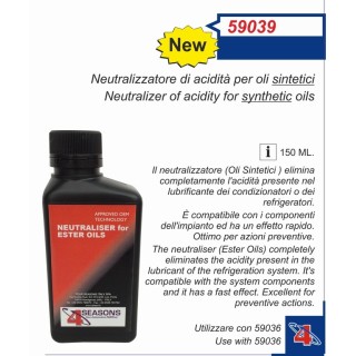 59039  Neutralizzatore di acidità per oli sintetici 150ml