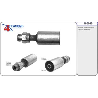 1400000  RACCORDO DRITTO C/CAMP