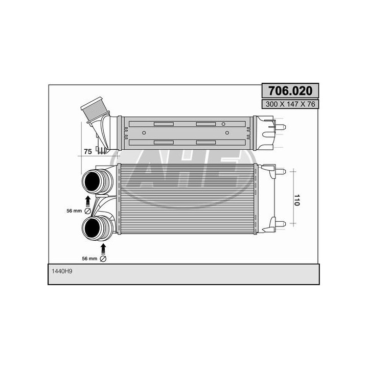 706020    Int. CITROEN/PEUGEOT C4/DS4/DS5/308/3008/5008 1.6THP 09.07-12.18