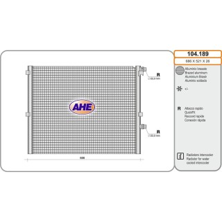 Rad  Int  BMW 520/530/540/545/630/640/730/740/745/