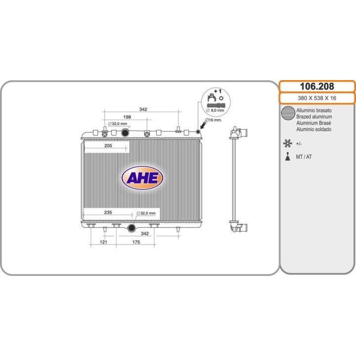 CITROEN/OPEL C2/C3/C4/Crossland 1 2/1 4HDi/1 5HDi/