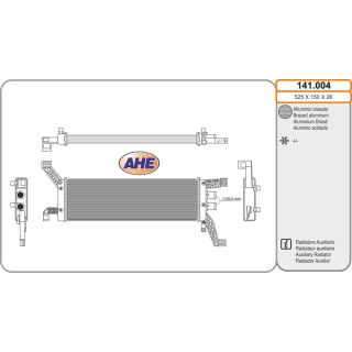 Rad  Aus  MASERATI Ghibli/Levante/Quattroporte 3 0
